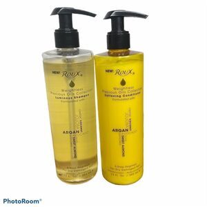 Roux Weightless Precious Oils Luminous Shampoo & Softening Conditioner 12 oz New